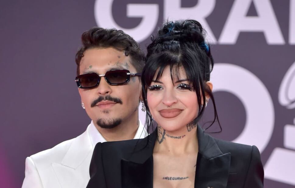 Christian Nodal y Cazzu / Foto: Getty Images