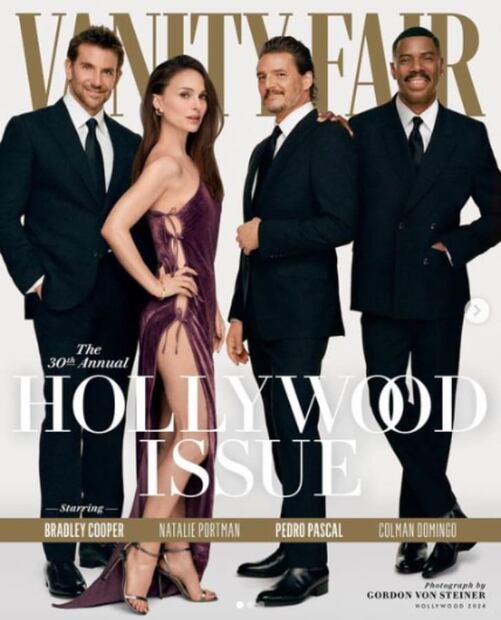 Natalie Portman en Hollywood Issue de "Vanity Fair" / Instagram