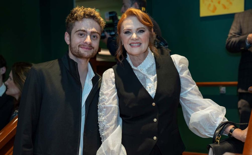 Nicolás y Erika Buenfil / Foto: Héptor Arjona
