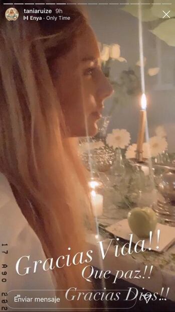 Tania Ruiz se deja ver en conjuro de arcángeles tras revelar que tiene Covid-19