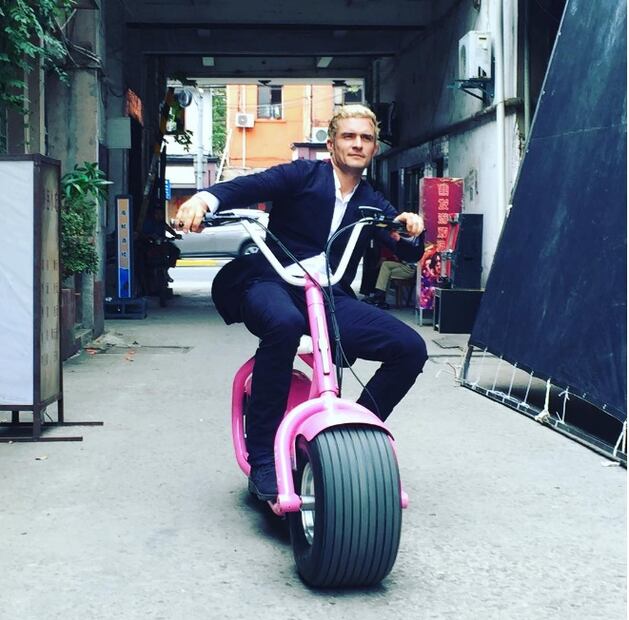 El cambio de look de Orlando Bloom