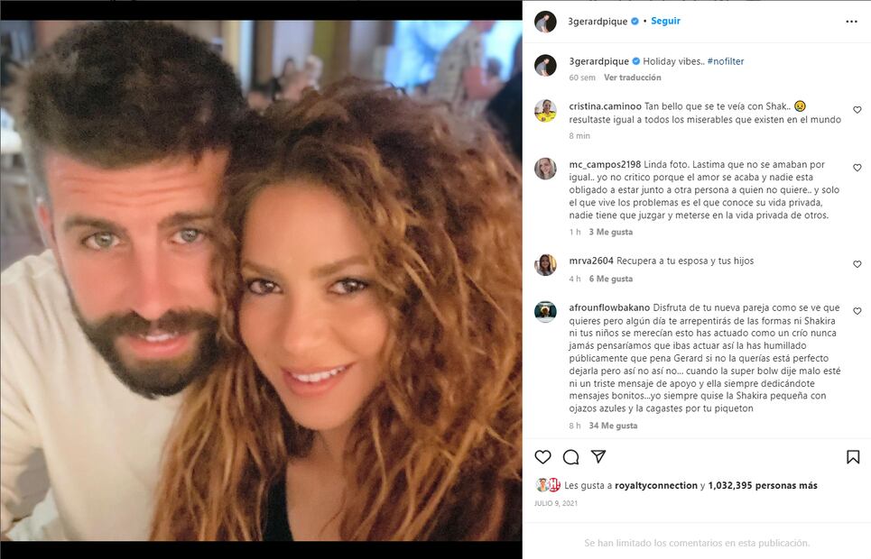 Gerard Piqué y su novia Clara Chía ¡se siguen en Instagram! Esta es su cuenta