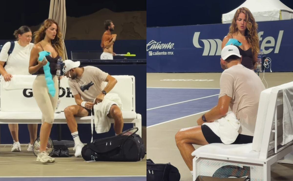 Eiza González y Grigor Dimitrov / Fotos: Instagram