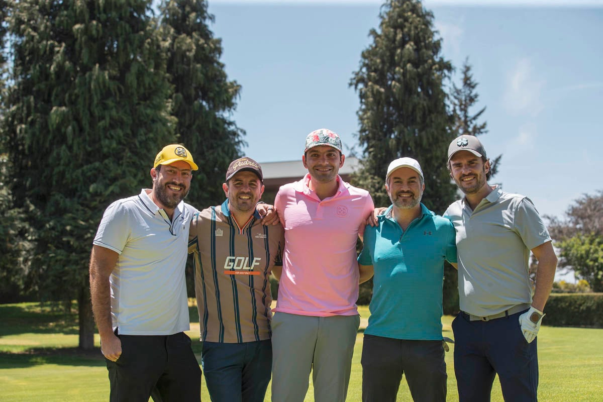 David Álvarez, Belisario García, José Cal, Antonio Jalil y Fernando Fariñas. (Foto: Edgar Silva Fuentes S.)