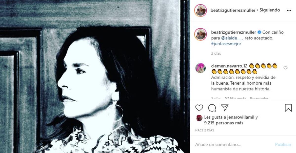 Beatriz Gutiérrez Müller y más mujeres poderosas se unen a reto viral