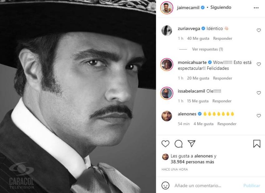 Las primeras imágenes de Jaime Camil como Vicente Fernández