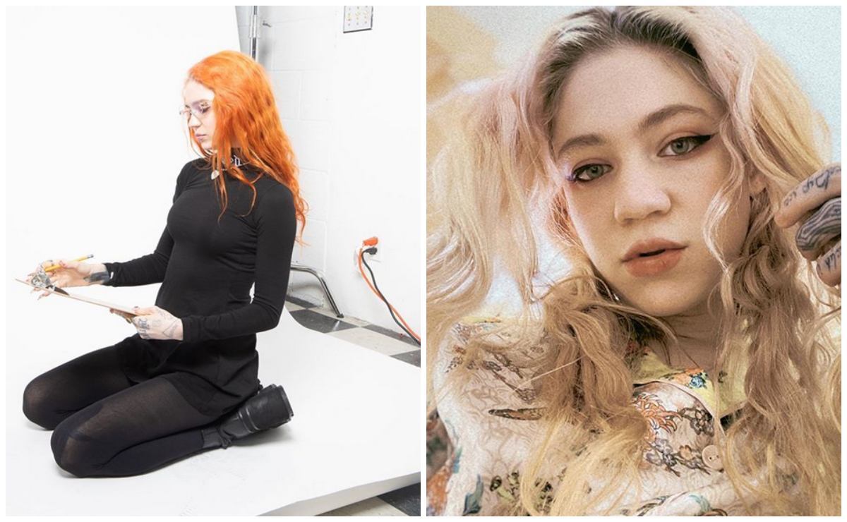 Como parte de una exposición de arte, Grimes venderá su alma