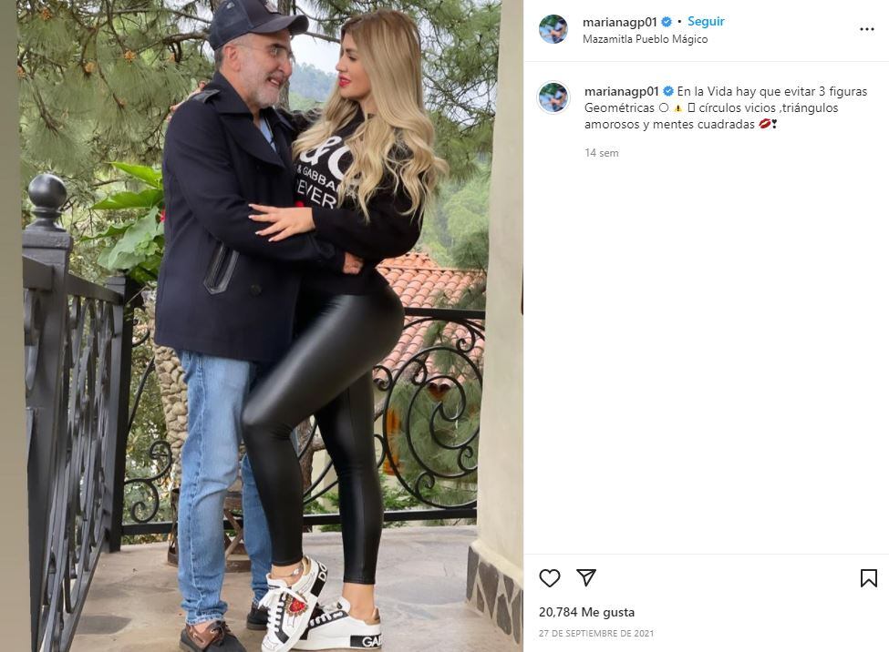 Novia de Vicente Fernández Jr., habla de sus cirugías: “Mi cuerpo está fabricado”