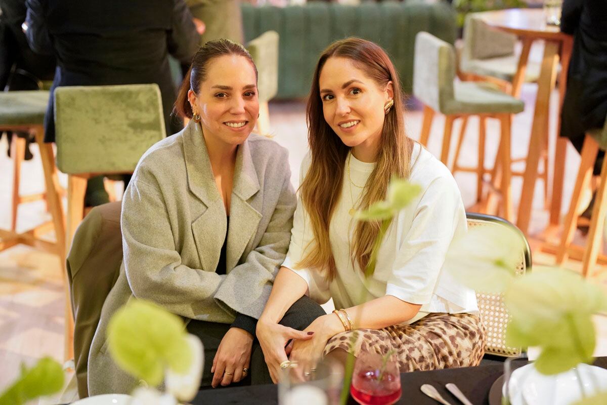 Clarissa y Mónica Cervantes. (Foto: Leonardo Gómez)