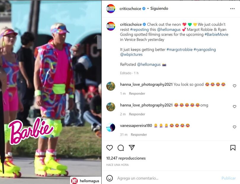Margot Robbie es la nueva actriz mejor pagada por su papel de Barbie