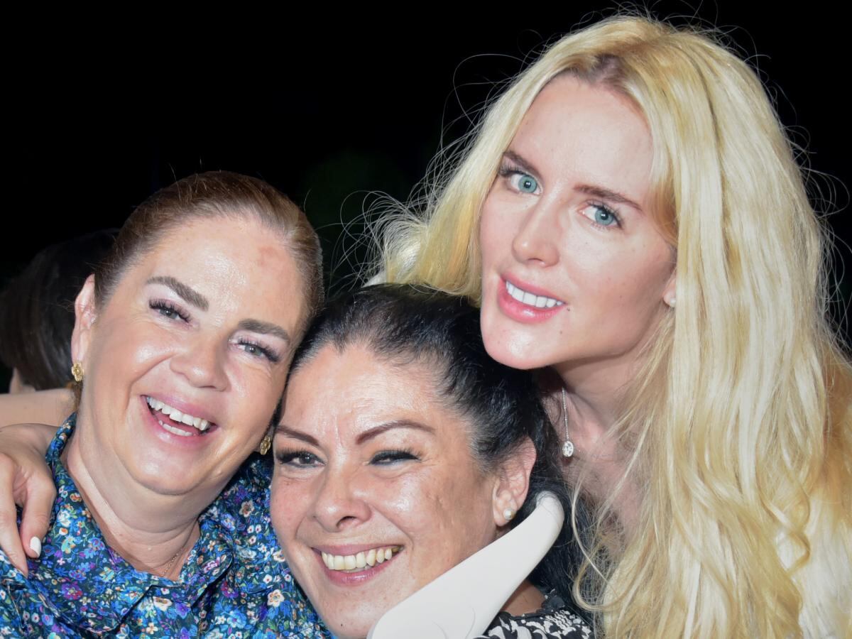 Claudia Ramírez, Claudia Pretelini y Tania Ruiz. (Foto: Especial)