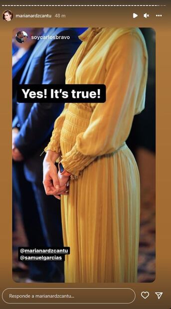 Mariana Rodríguez, esposa de Samuel García, presume su tierno baby bump