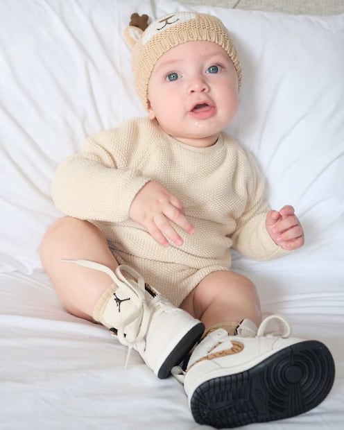 Marquito, el bebé de Nadia Ferreira y Marc Anthony a sus 9 meses / Foto: Instagram