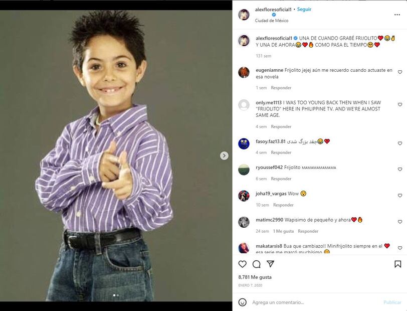 Así de guapo está el 'hijo' de Fernando Colunga y Adela Noriega en "Amor Real"