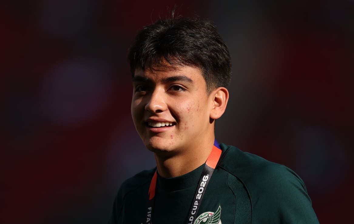 Él es Gilberto Mora, el futbolista mexicano más joven del Mundial 2026