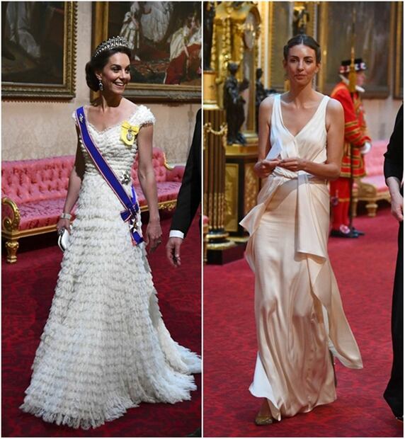 Kate Middleton frente a frente con Rose Handbury, con quien supuestamente el príncipe William fue infiel