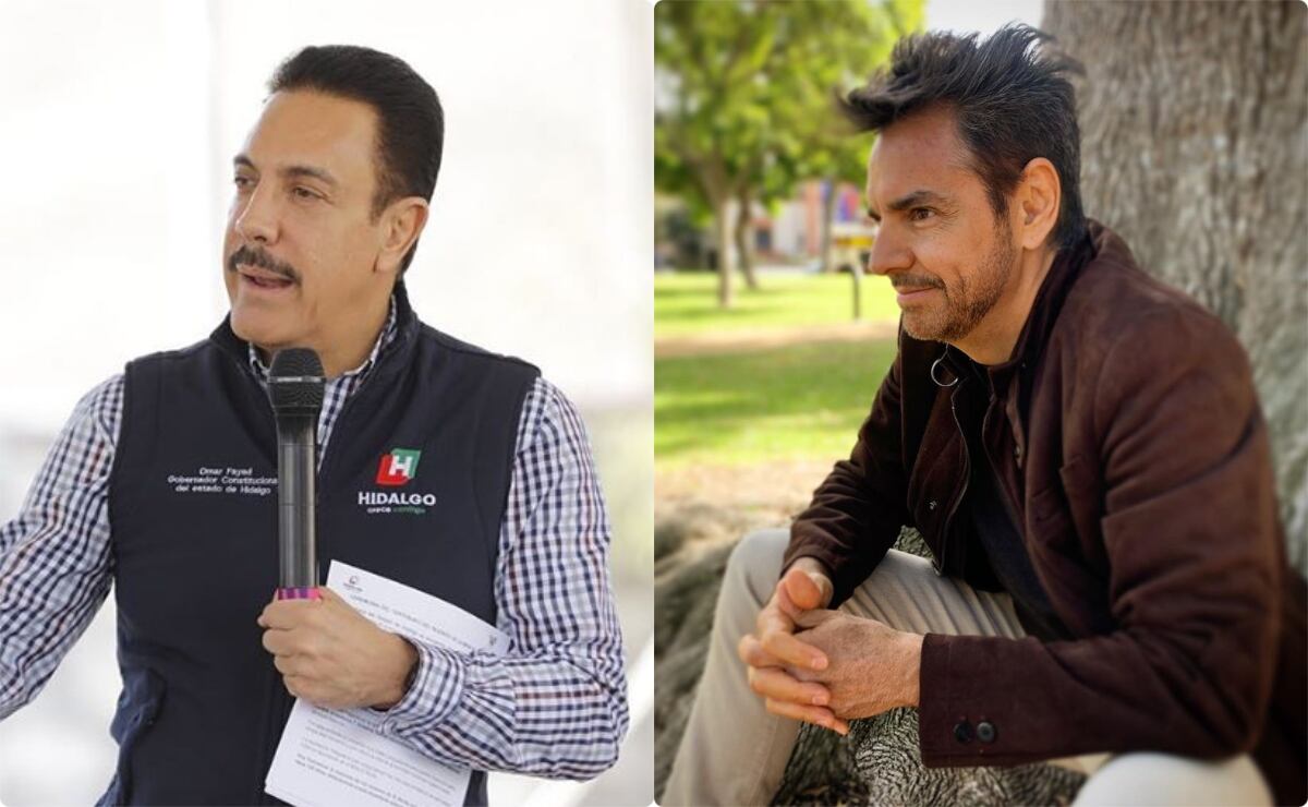Omar Fayad reacciona a la imagen que le dedicó Eugenio Derbez