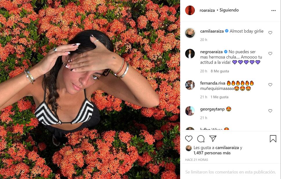 Roberta, hija de Raúl Araiza, brilla con un bikini tejido, muy en tendencia