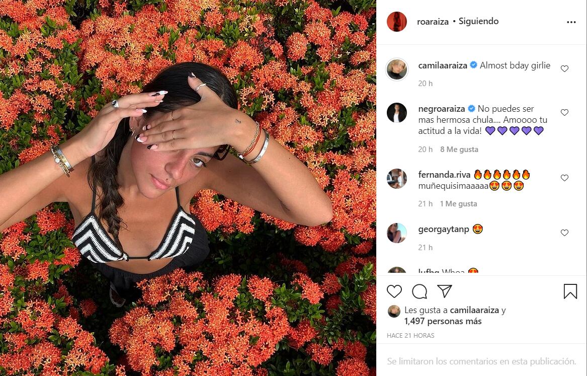 Roberta, hija de Raúl Araiza, brilla con un bikini tejido, muy en tendencia