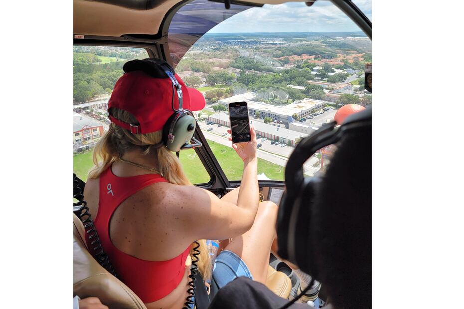 Vuelo en helictópero sobre Kissimmee. (Foto: Especial)