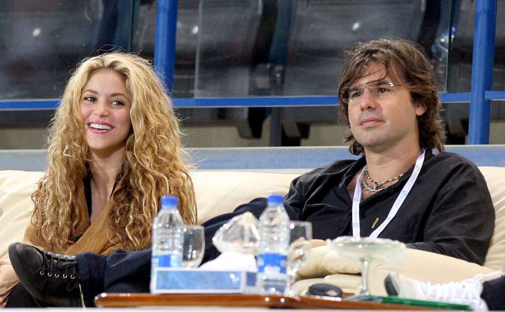 Shakira y Antonio de la Rúa / Foto: EFE