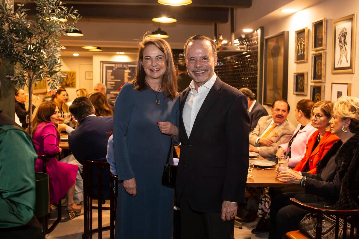 Olga Noriega y Carlos García Fernández. Foto: Esteban Torreblanca