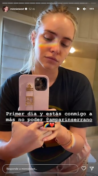 Minnie West, hija de Amparín Serrano, se interna en un psiquiátrico