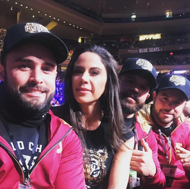 Adela Micha, Paola Rojas y más... ellos fueron a la pelea del Canelo