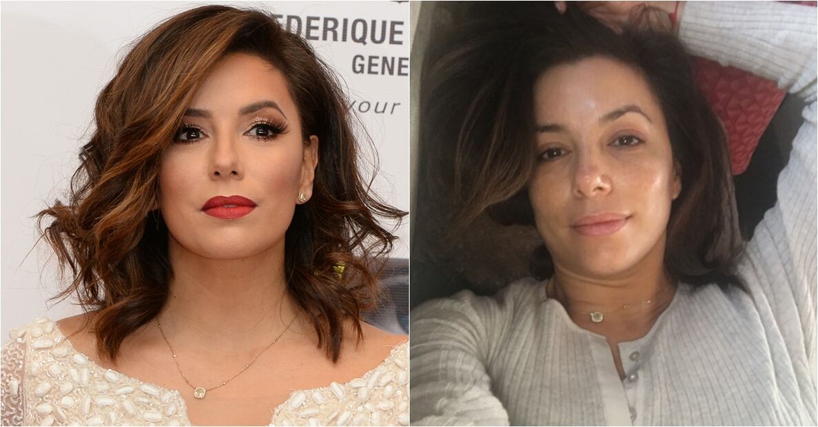 Así se ven las famosas sin maquillaje