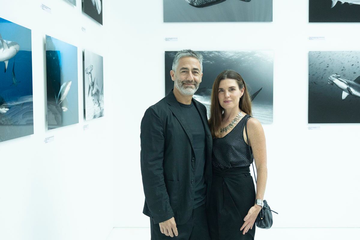 César López Negrete y Carolina Coppel. (Foto: Héptor Arjona)