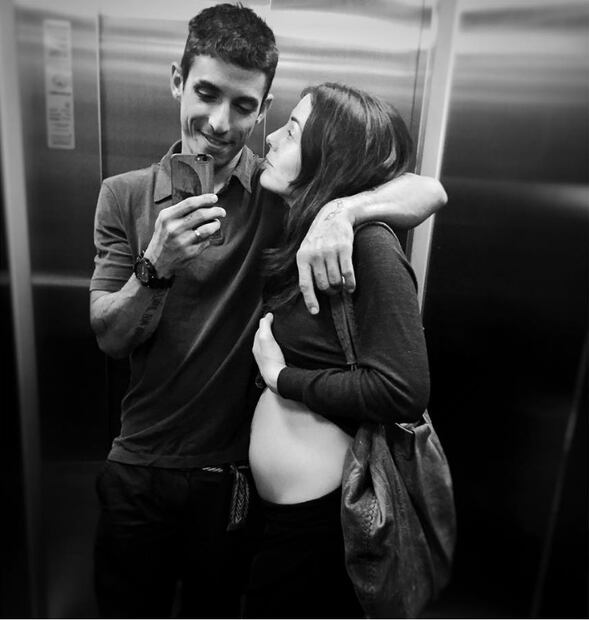 Las fotos del primer embarazo de Zuria Vega