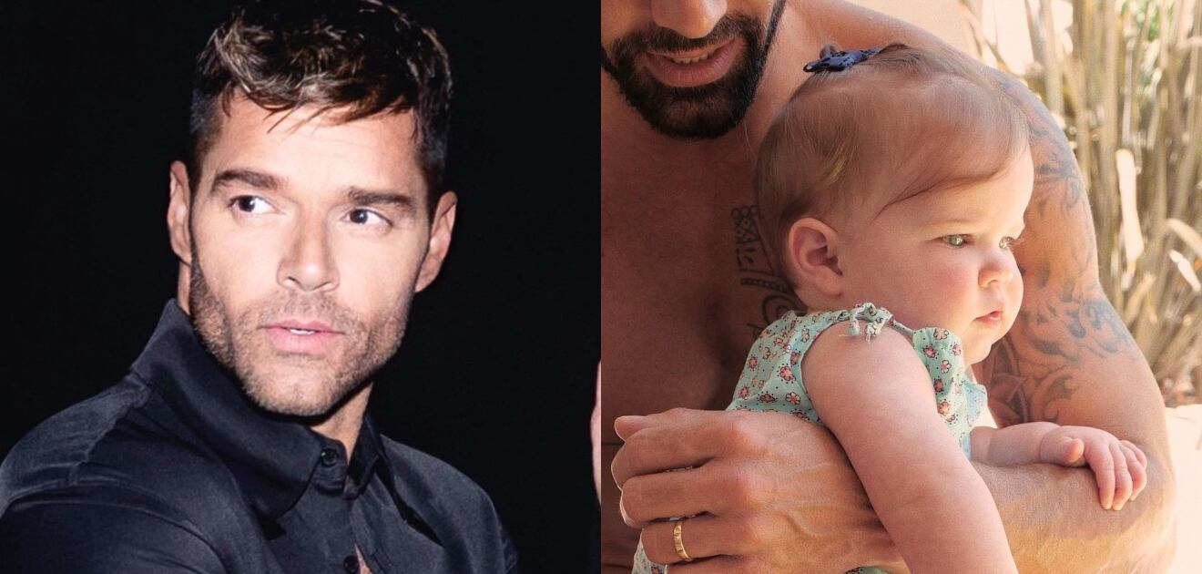 “La dueña de mis sueños”: Ricky Martin conmueve a la web con el tierno rostro de su hija Lucía