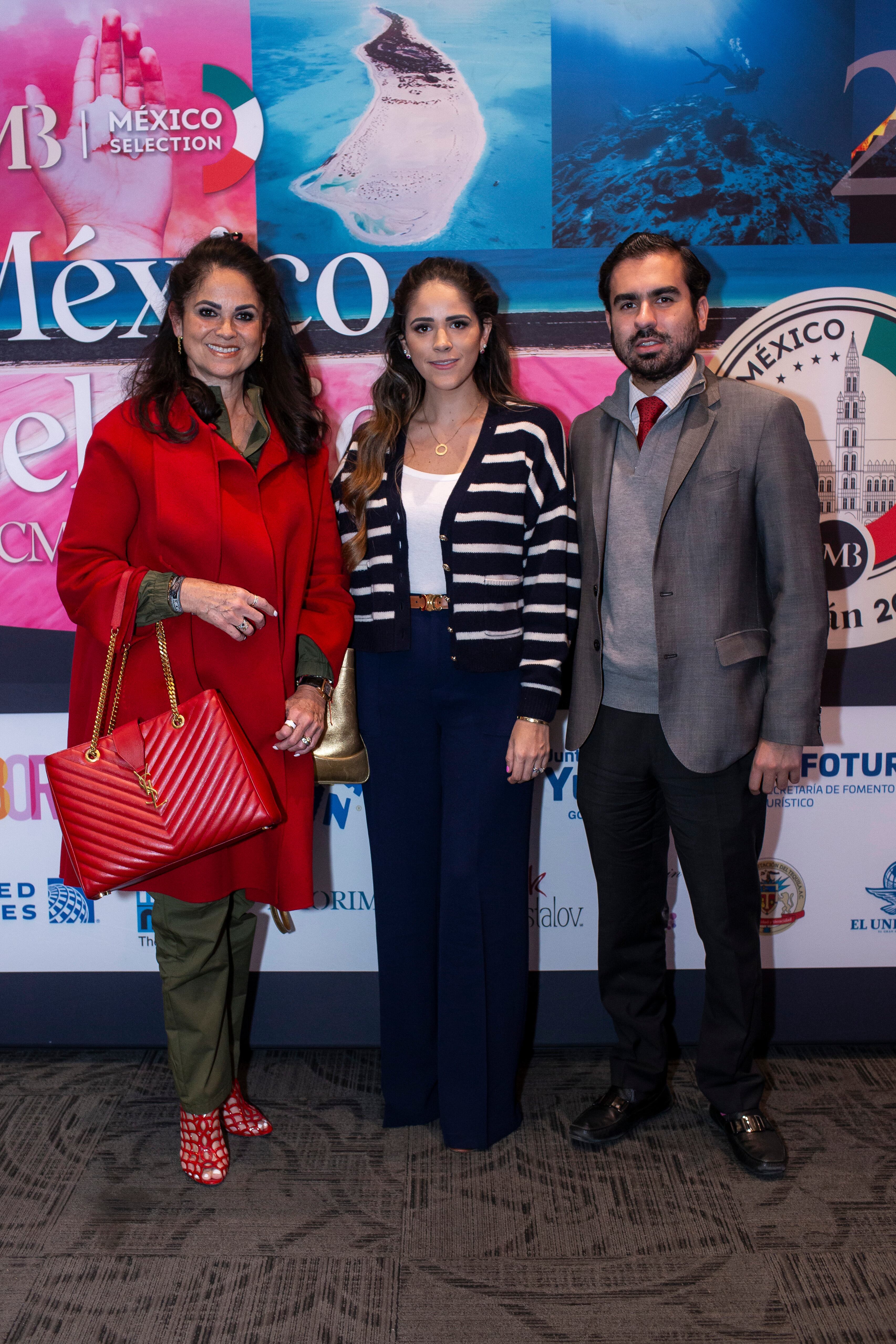Perla Díaz de Ealy, Perla Ealy de Cárdenas y Juan Luis Ealy. (Foto: Esteban Torreblanca)