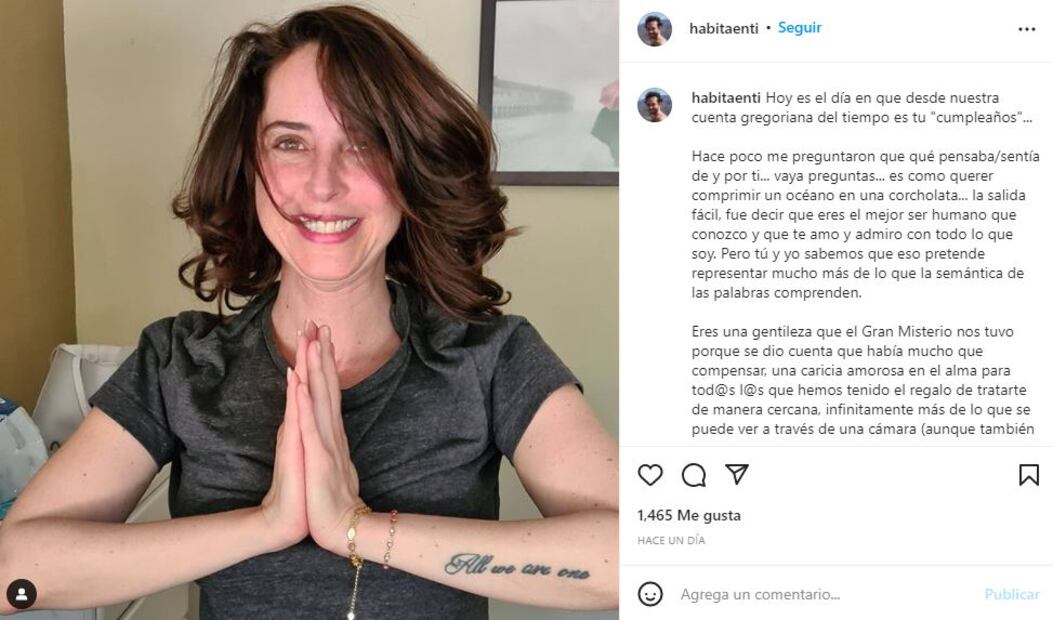Irán Castillo celebra 45 años, a punto de tener a su bebé