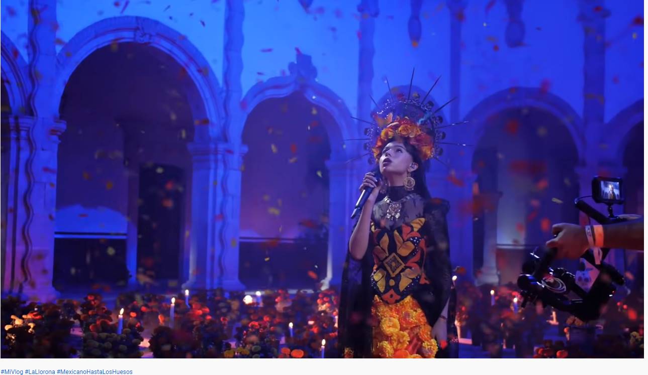 Así grabó Ángela Aguilar el video de su nuevo tema "La Llorona" ¡espectacular!