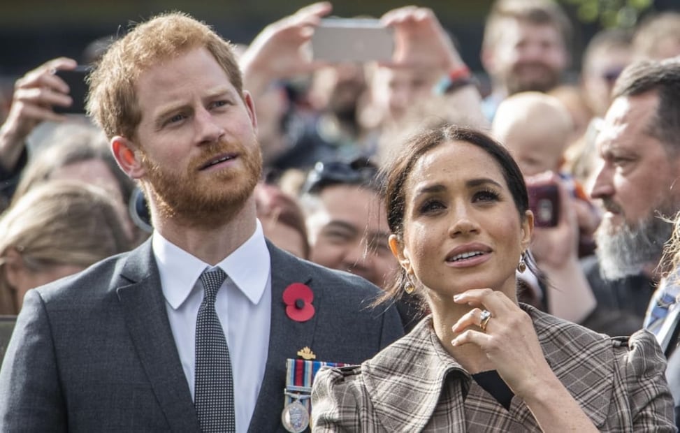 Meghan Markle y el príncipe Harry / Foto: AFP