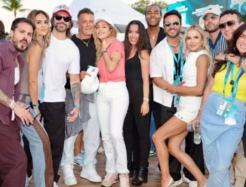 Alejandro Sanz en el Gran Premio de Miami / Foto: Instagram