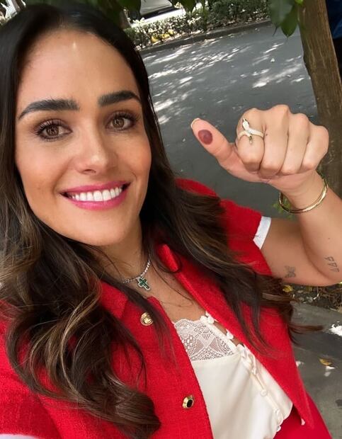 La candidata Alessandra Rojo de la Vega a la alcaldía Cuauhtémoc / Instagram