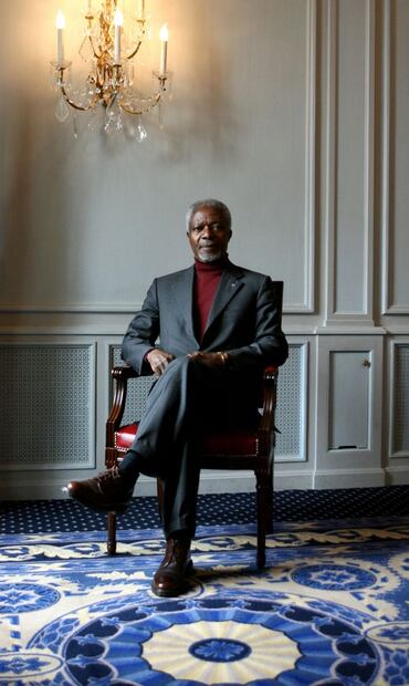 Kofi Annan, el mediador de la paz
