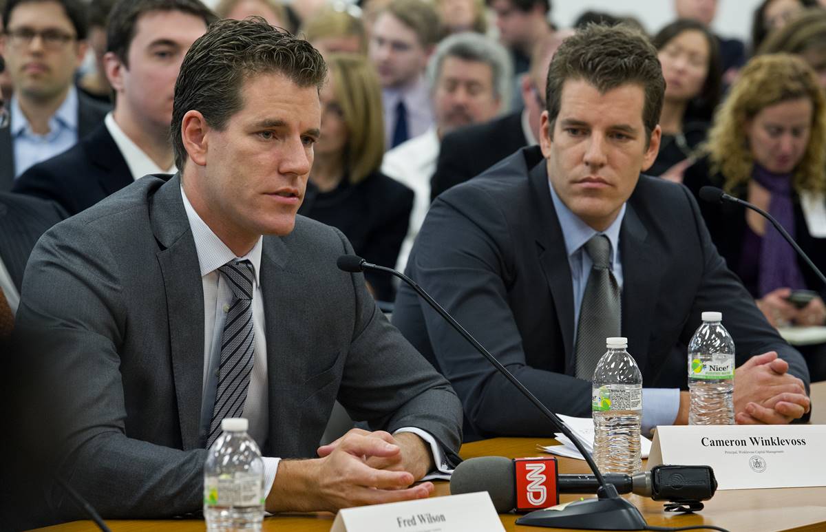 Tyler y Cameron Winklevoss predicen el futuro de Facebook
