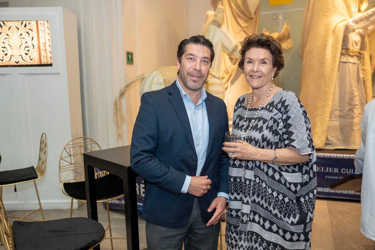 Ignacio Monterrubio y Cristina Gálvez.(Foto: Héptor Arjona)