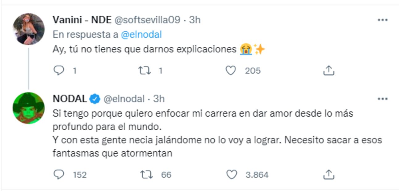 Las contundentes declaraciones de Christian Nodal sobre el caso Belinda