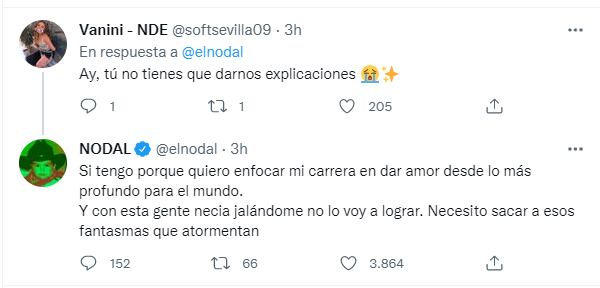 Las contundentes declaraciones de Christian Nodal sobre el caso Belinda