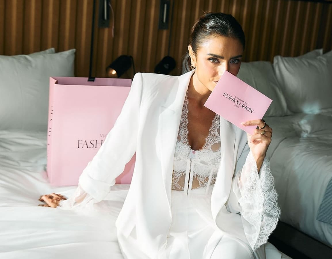 Aislinn Derbez previo al Victoria's Secret Fashion Show 2025 / Foto: Instagram