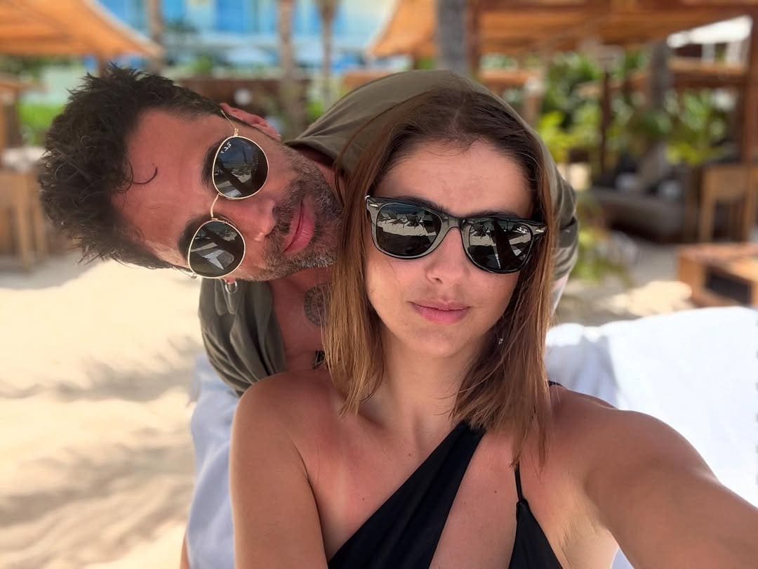 Matías Novoa y Michelle Renaud. (Foto: Instagram)