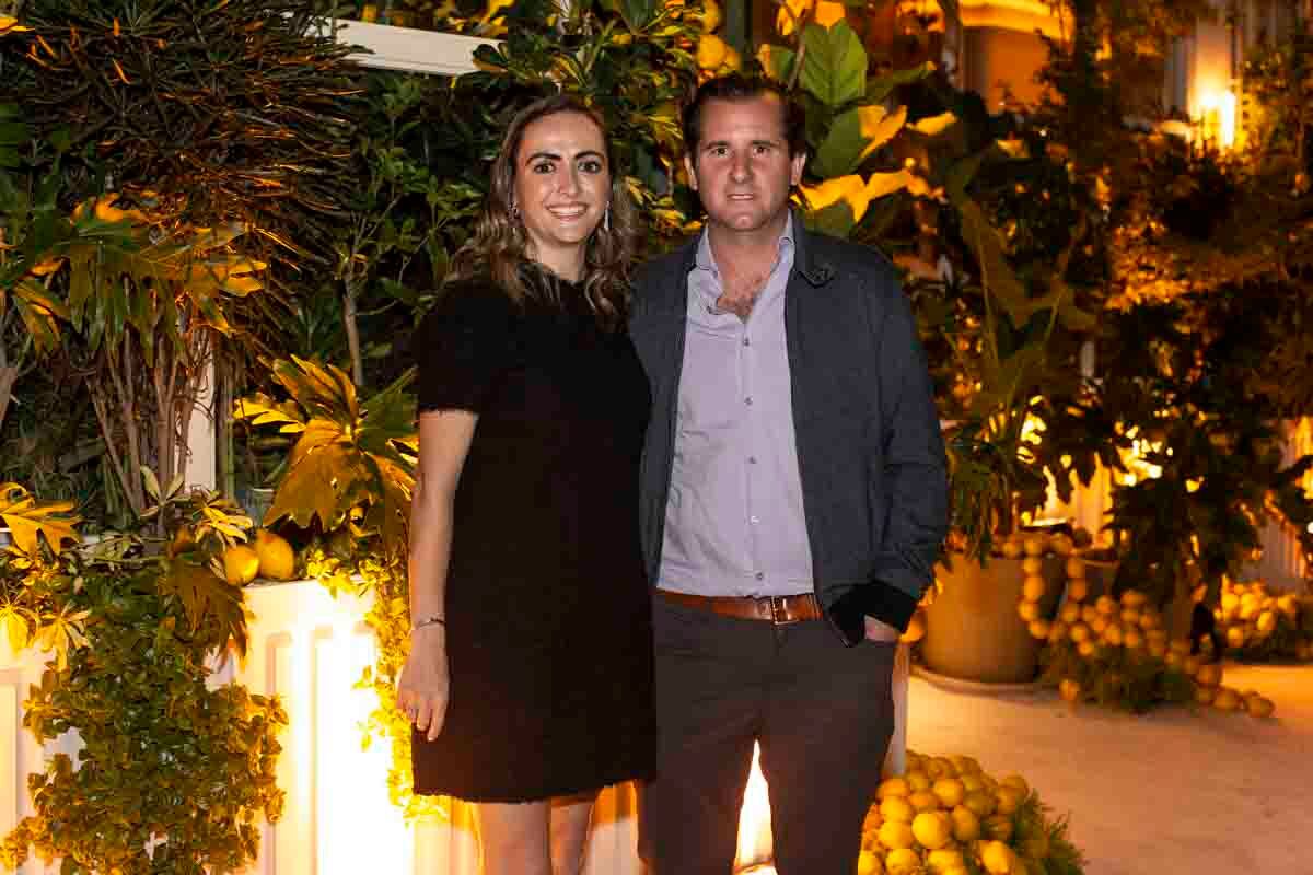 Fernanda Piana y Alejandro González del Real.  (Foto: Esteban Torreblanca)