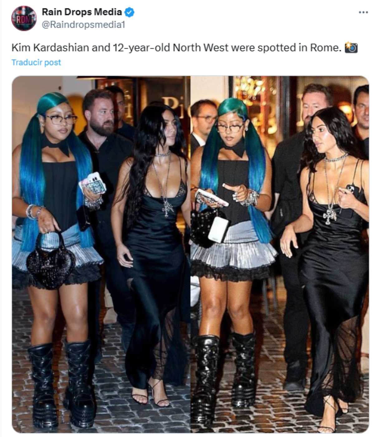 Kim Kardashian y North West / Foto: Especial