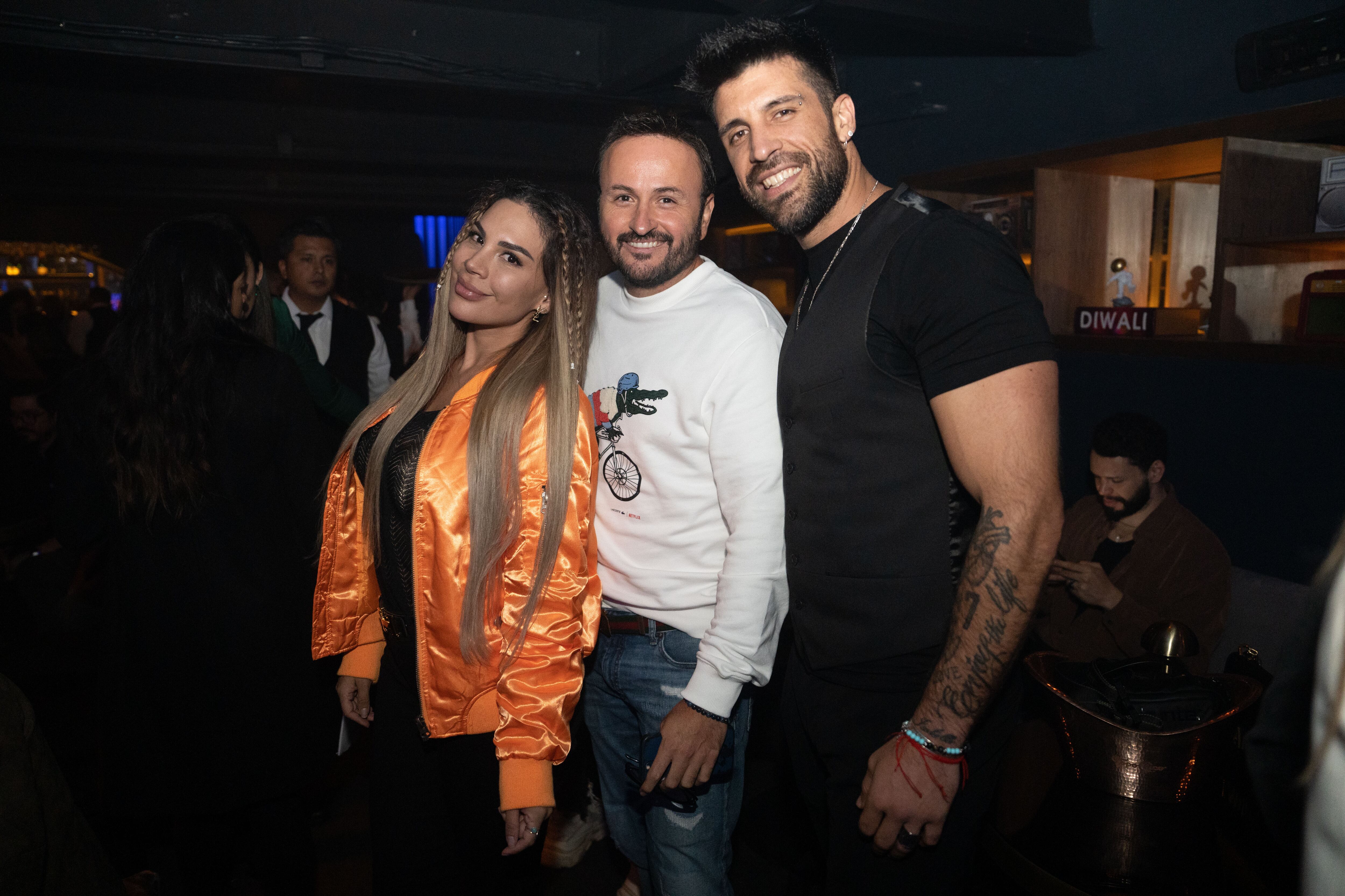 Tefi Valenzuela,  Silverio Rocchi y Richard Piñera. (Foto: Héptor Arjona)