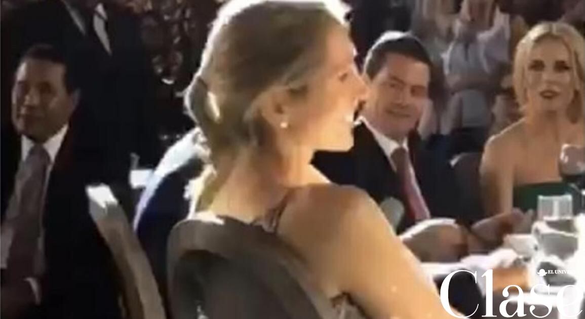 VIDEO: Peña Nieto y Tania Ruiz, juntos en otra boda