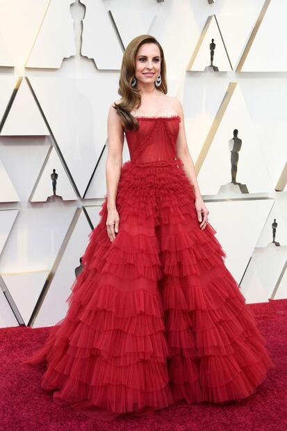 Marina de Tavira impacta en la alfombra roja de los premios Oscar 2019